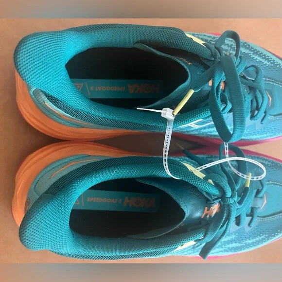 HOKA One One Speedgoat 5 Trail Running Shoes - Men Sz 10 - NEW - Picture 5 of 7